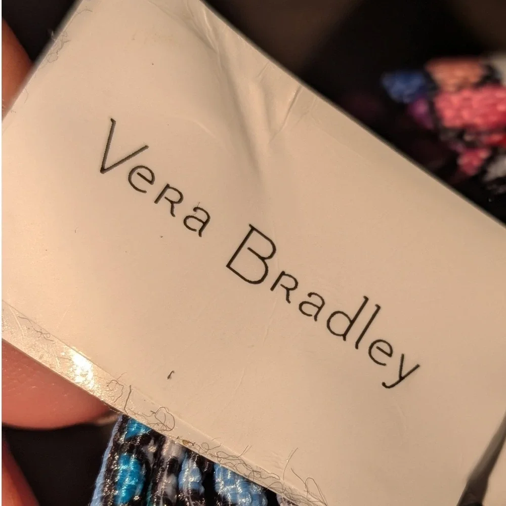 Vera Bradley Lighten Up Wide Lanyard Haymarket Paisley 28182-R88 New
